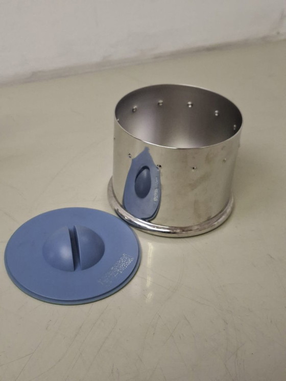 Image 1 of Set Alessi - Bollitore a fischietto con uccellino, brocca per l'acqua e contenitore per la conservazione