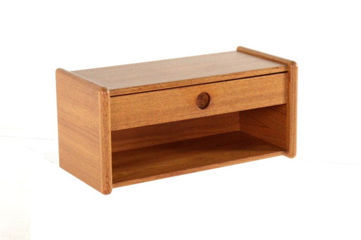 Kai Kristiansen per Vildbjerg pensile credenza piccolo mobiletto vintage danese