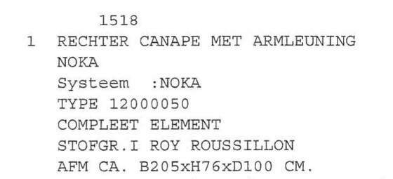 Image 1 of Similar a Sofá modular Roset Noka tela Roy Roussilon