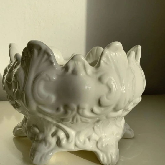 Image 1 of Antieke Franse aardewerken theepot, 1873