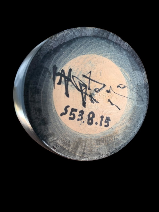 Image 1 of Kokeshi d'arte giapponese Sato Kōson (1978) 35 cm fatto a mano e firmato