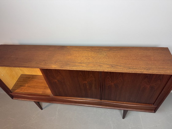 Image 1 of Skandinavisches Mid-Century-Design-Highboard, zugeschrieben E.W. Bach für Sejling Skabe, Dänemark, 1960er Jahre