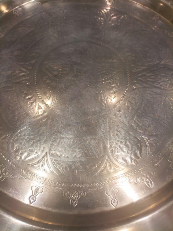 Image 1 of Bandeja de té de latón
