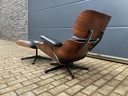 Herman Miller by Vitra Eames lounge chair with Ottoman. From 1983 with invoice! Rio Palissander