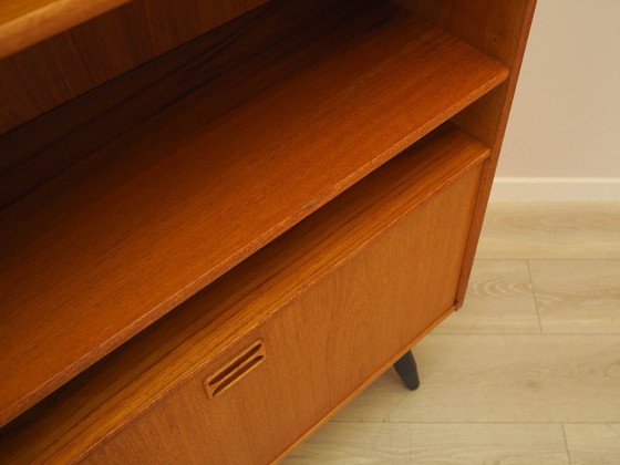 Image 1 of Libreria in teak, design danese, anni '70, realizzata in Danimarca.