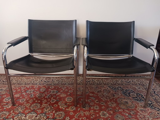 Set mit 2 Vintage-Sesseln „Klinte“ von Tord Björklund aus den 1980er Jahren