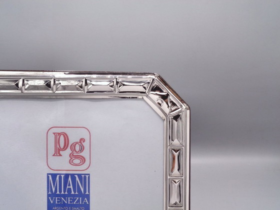 Image 1 of Cornice argento 925 18x24 ottagonale