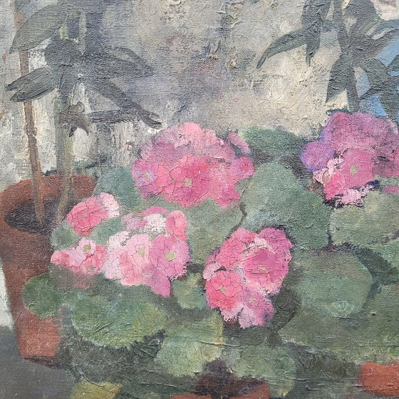 Image 1 of “Flores otoñales” Jacques Falcou, s. XX – Francia