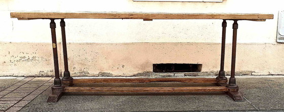 Image 1 of Table d'atelier 2,60 m