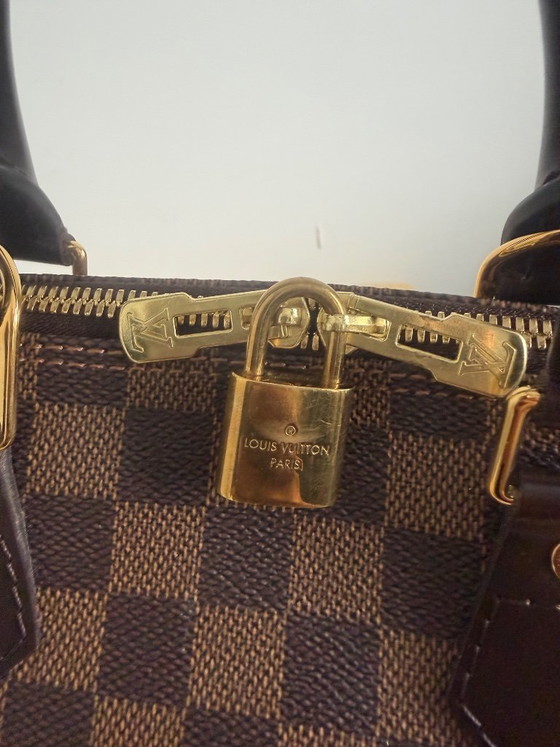 Bolso Louis Vuitton Alma PM – Damier Ebene | De segunda mano | Set completo de coleccionista (photo 13 of 22)