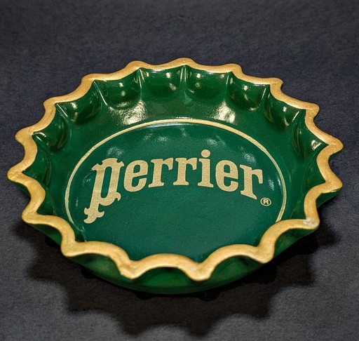 Perrier capsule in glazed ceramic, 70s – decoratieve objecten (photo 2 of 5)