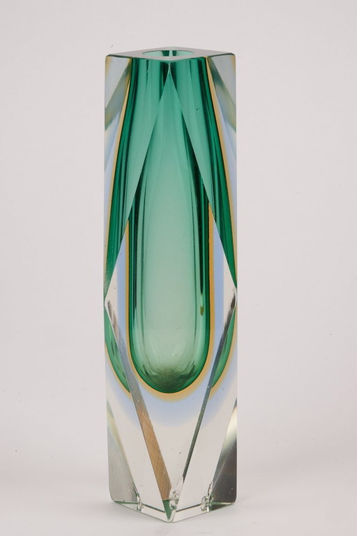 Murano vase by Flavio Poli, 1960s