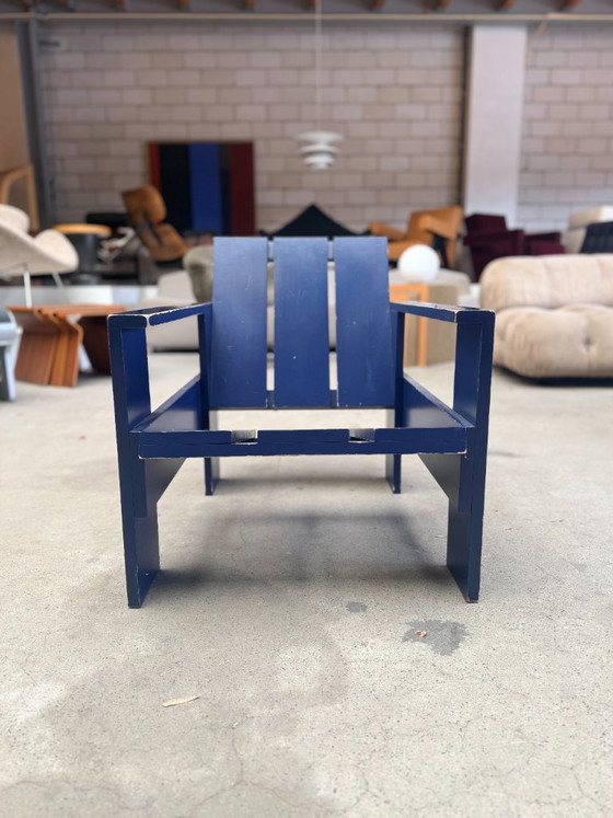 Vintage Crate chair By Gerrit Rietveld (stock: 4) – Armchairs, Wood, Modern (photo 5 of 22)