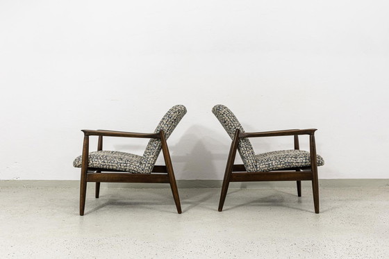 Image 1 of Paire de fauteuils vintage d'Edmund Homa, Pologne, années 1960