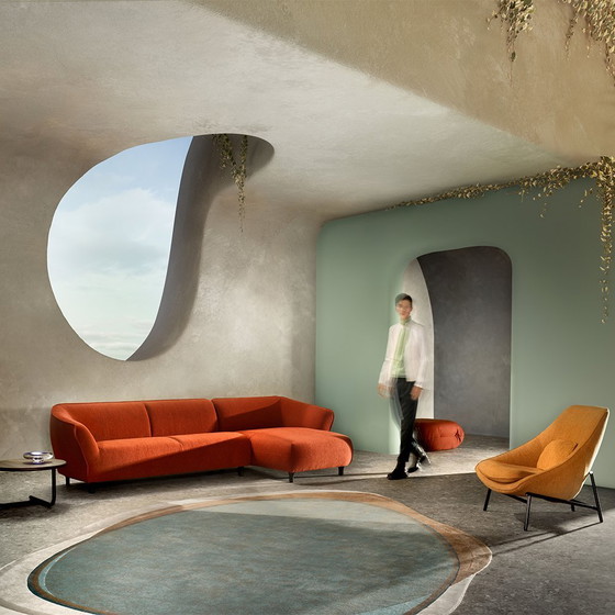 Image 1 of Alfombra Leolux Pode Azur 220 x 290 como nueva