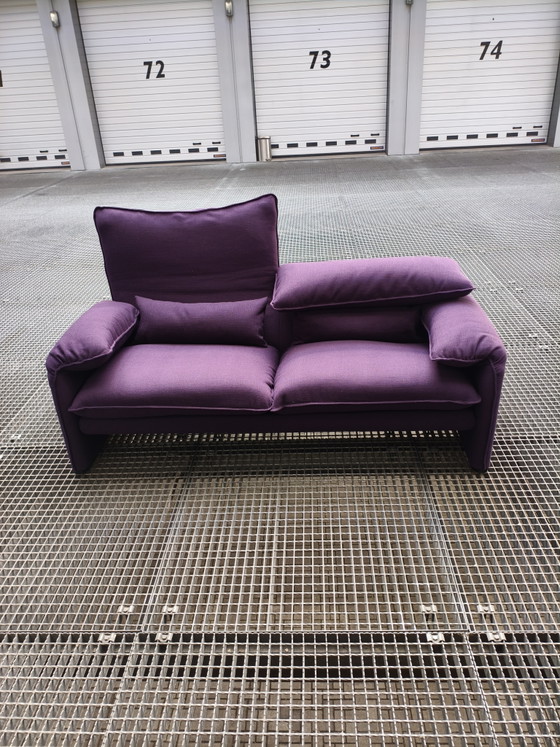 Cassina Maralunga 40 Divano 2,5 Posti Rivestito – Divani 3 posti, Textile, Modern (photo 3 of 6)