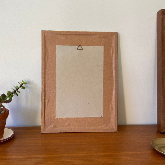 Image 1 of Dipinto antico di un'orchidea, litografia