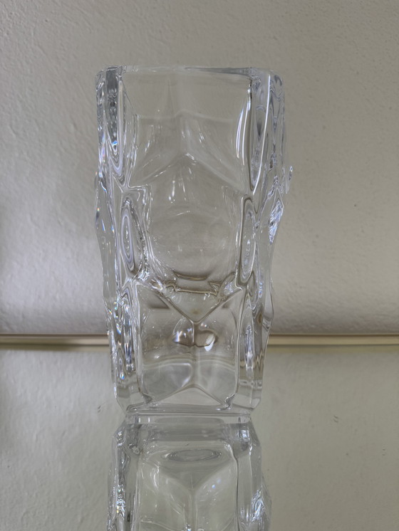 Image 1 of Vase Kristall von Sèvres massiv 50er Jahre