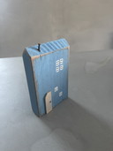 Houten cadeaus uit Nederland. Kleine huisjes. Gemaakt van gerecycled hout.