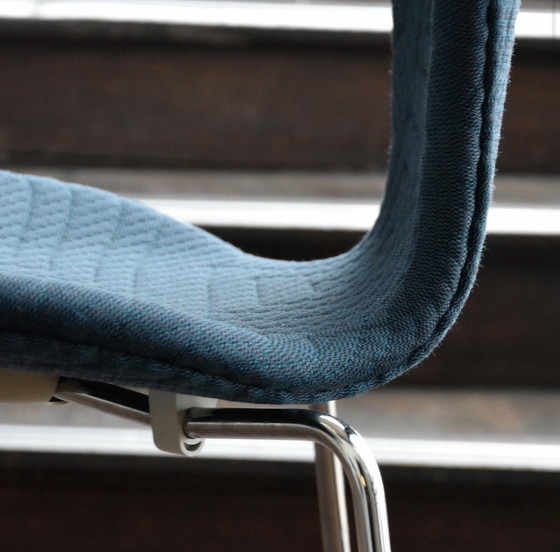 Image 1 of 6x Fritz Hansen Butterfly Stühle, gepolstert