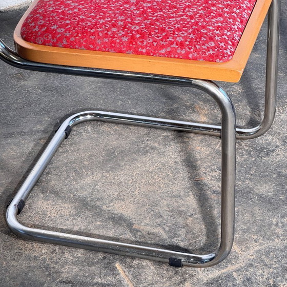 Image 1 of Een paar gestoffeerde stoelen in Cesca-stijl van Stol Kamnik, jaren 60.