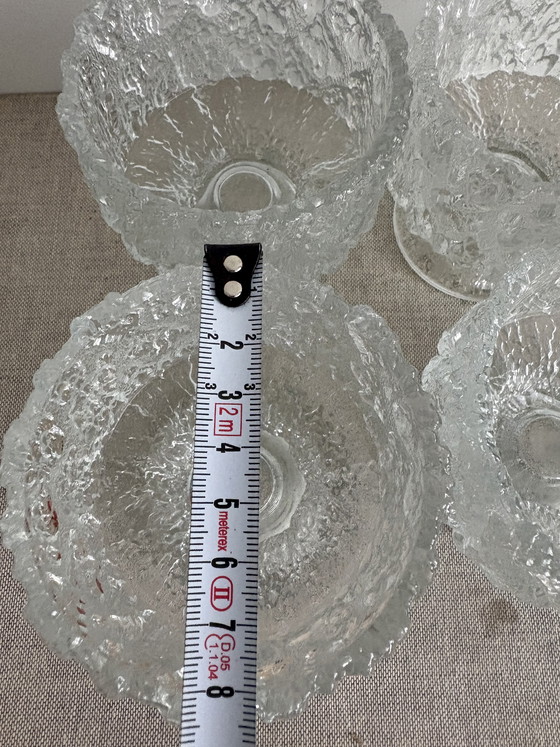 Image 1 of verres à vin coupes glacées Iitala Aslak Tapio Wirkkala vintage