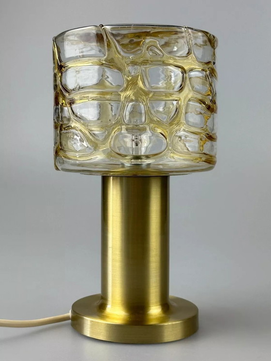 Image 1 of Lampe de table des années 60 70 Laiton Doria Leuchten Germany Design