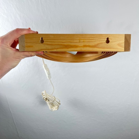 Image 1 of Translandia Duo Wall Lamp in Pine, Denmark, 1960-70