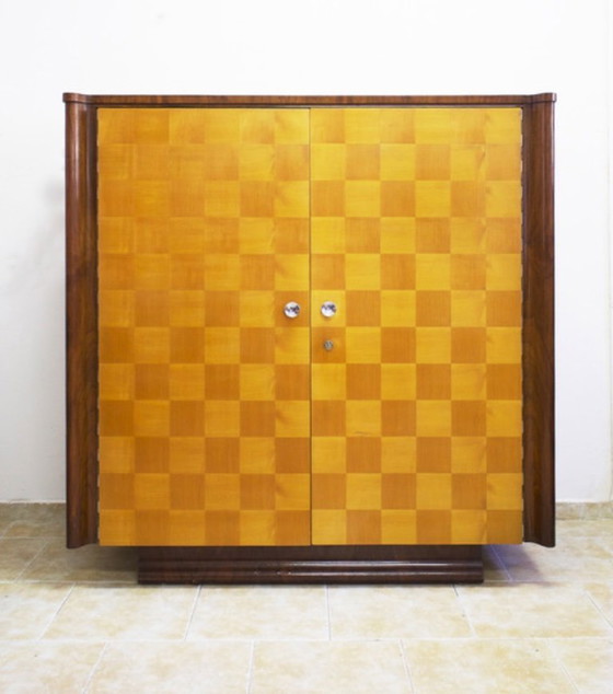 Image 1 of Juego de muebles "Tablero de ajedrez" de Jindřich Halabala