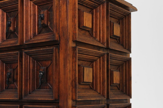 Image 1 of Vintage Brutalist Sideboard dressoir 