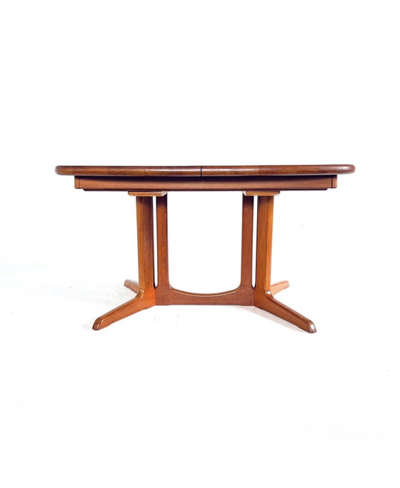 Image 1 of Table de salle à manger extensible vintage, Glostrup Møbelfabrik '70