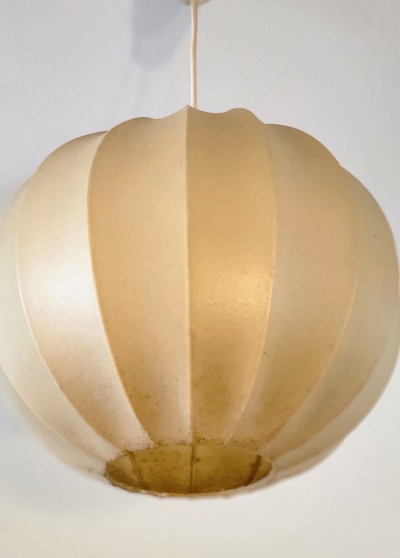 Suspension vintage Cocoon par Goldkant Leuchten – Plastic (photo 8 of 8)