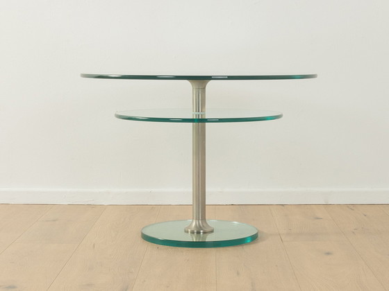 Image 1 of Table d'appoint en verre des années 80, Peter Draenert