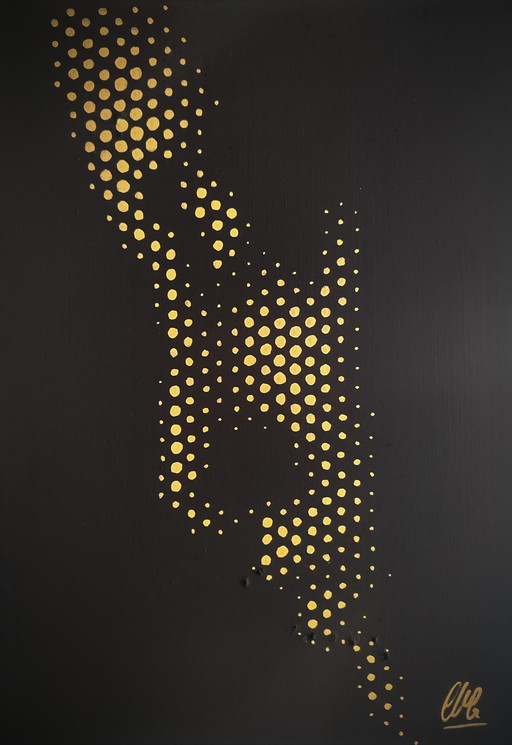 Walter Geraci - Madame Pois (Gold in Frame)