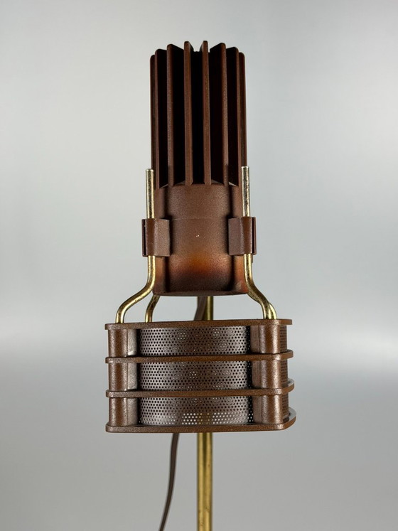 60s 70s Table Lamp Desk Lamp Space Age Design Metal Plastic (photo 6 of 13)