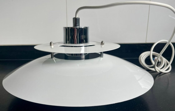Iconic vintage Danish Design: Halo "Sørup" Pendant lamp – Halo Design, Aluminium (photo 5 of 11)