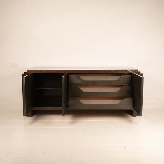 Image 1 of Credenza "Chiaro Di Luna" Di Luciano Frigerio Per Frigerio Di Desio