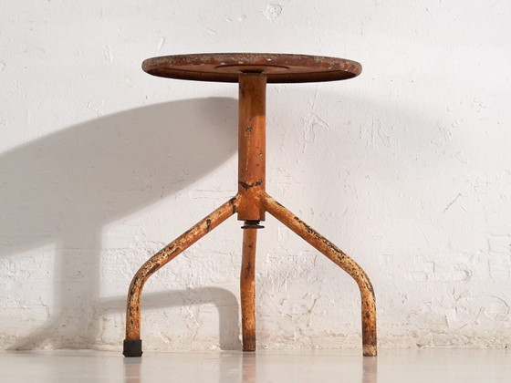 Tabouret vintage en métal (c.1950) #9 – Iron, Metal, Industrieel (photo 14 of 30)