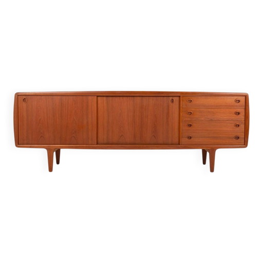 Vintage Danish sideboard by H.P. Hansen, 1960s