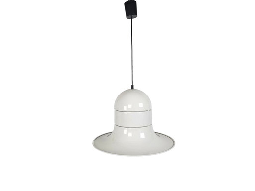 Boulanger S.A. -  Space Age - hanglamp - wit gelakt -  Made in Belgium - 60;s