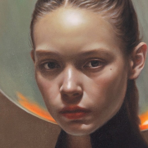 "Satellite of Love" oil on canvas