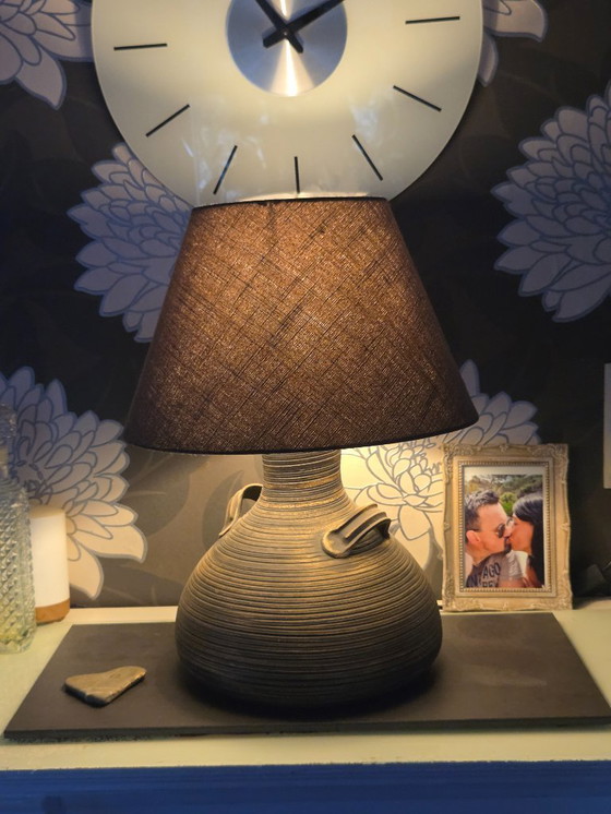 Image 1 of Vintige Tischlampe Keramik 1960er