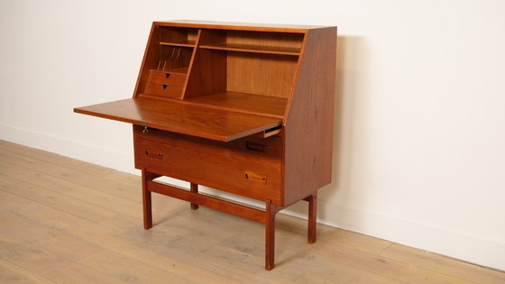 Image 1 of Vintage secretaire | Arne Wahl Iversen | Teak | 95 cm