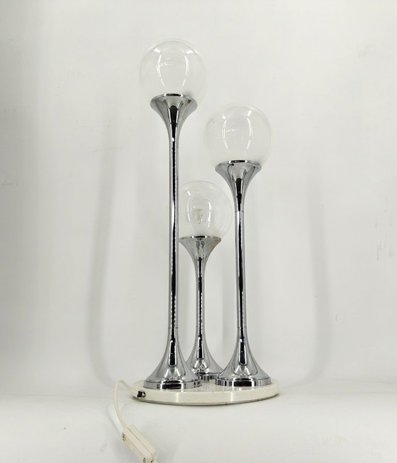 Image 1 of Italienische Tischlampe von Targetti Sankey, 1970er Jahre