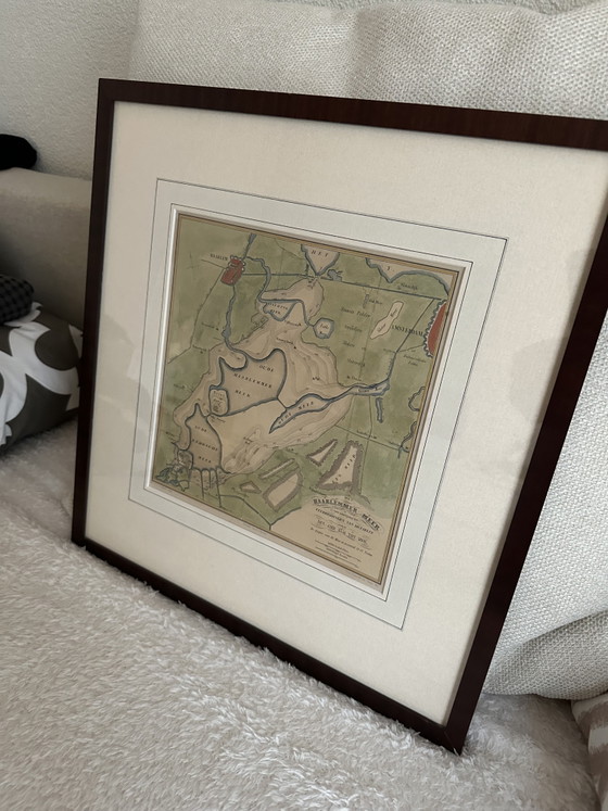 Litografia colorata a mano Haarlemmermeer – Litografie e stampe, Glass, Paper (photo 2 of 5)