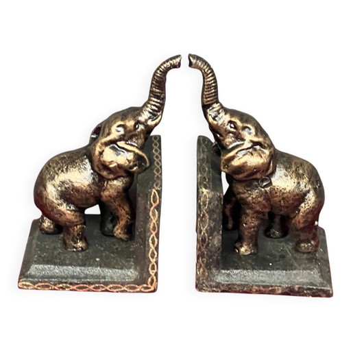 Boekensteunen. – decoratieve objecten, Cast Iron