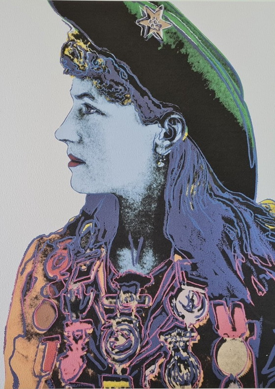 Image 1 of D'après Andy Warhol, Annie Oakley, années 1980, lithographie