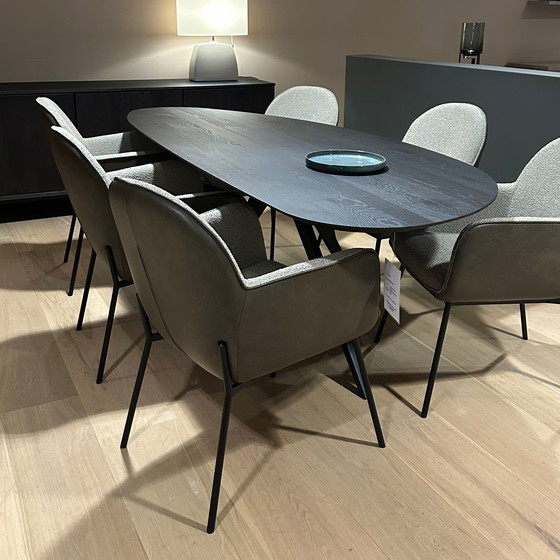 Image 1 of Chaise de salle à manger Laura de H.E. Design (lot de 6)