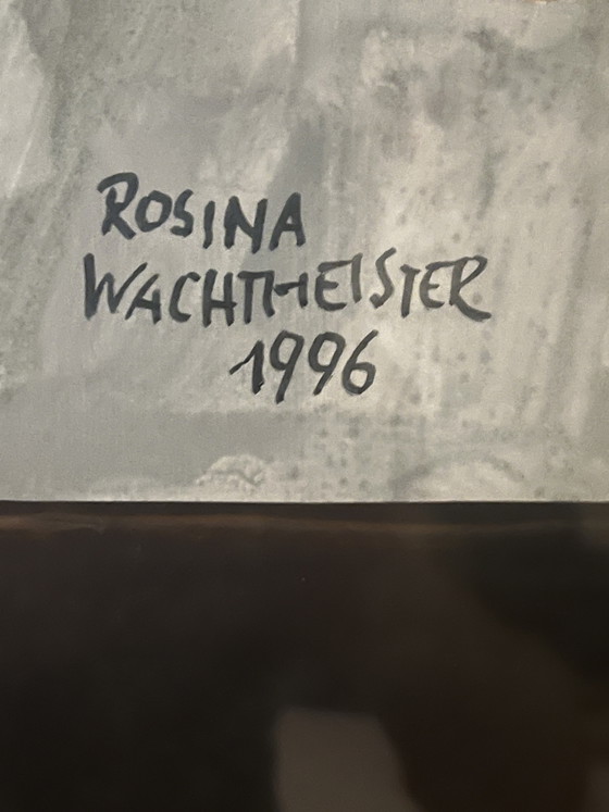 Image 1 of Rosina Wachtmeister 1996 painting music - violin
