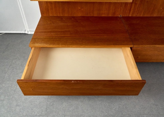 Vintage Wall Unit, 1960s, Czechoslovakia – Wall cabinet, Wood (photo 9 of 19)